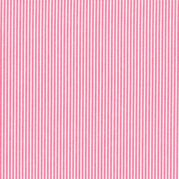 AU MAISON Wachstuch Stripe Pink, pinke schmale Streifen, beschichtete Baumwolle